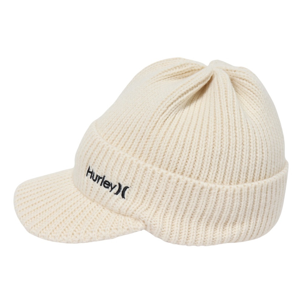ハーレー（HURLEY）（メンズ）ゴルフ 帽子 ブリム ニットキャップ MHW2312038-OWHT