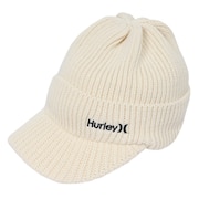 ハーレー（HURLEY）（メンズ）ゴルフ 帽子 ブリム ニットキャップ MHW2312038-OWHT