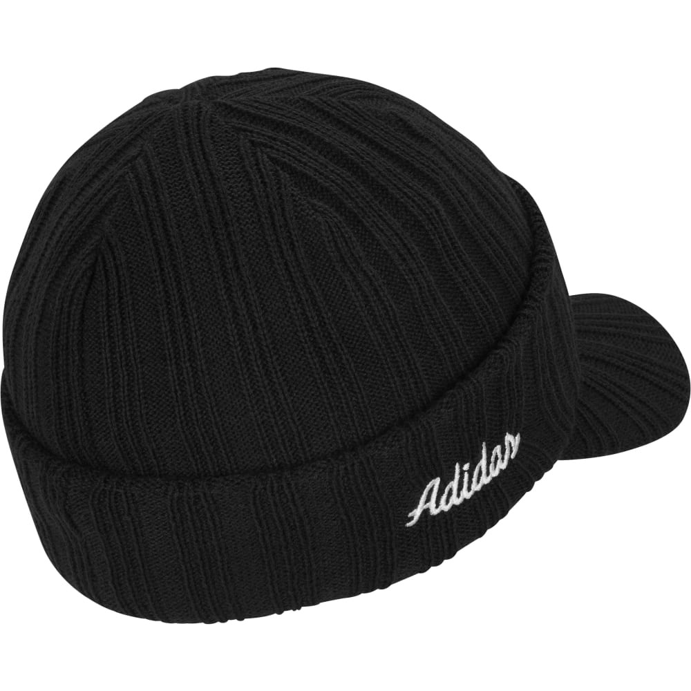 アディダス（adidas）（メンズ）ゴルフ 吸湿保温 COLD.RDY バイザーニットキャップ JTY47-IM6391 BK