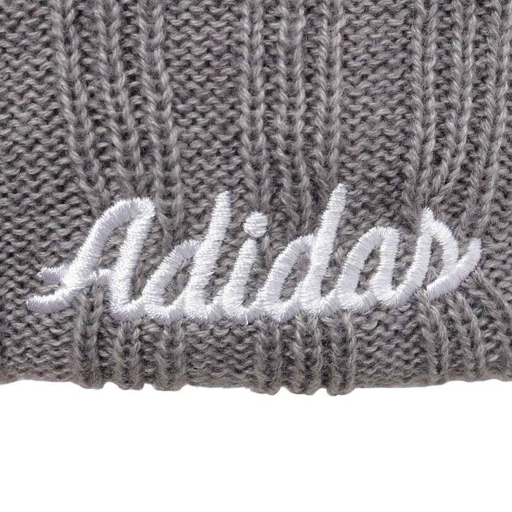 アディダス（adidas）（メンズ）ゴルフ 吸湿保温 COLD.RDY バイザーニットキャップ JTY47-IM6392 GRY