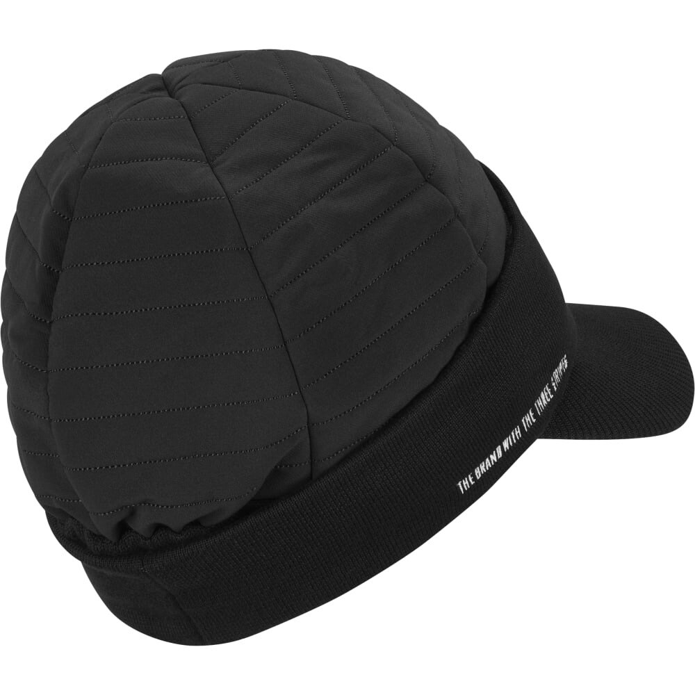 アディダス（adidas）（メンズ）ゴルフ 吸湿保温 撥水 COLD.RDY 中わた入り ウォームキャップ JTY50-IM6386 BK