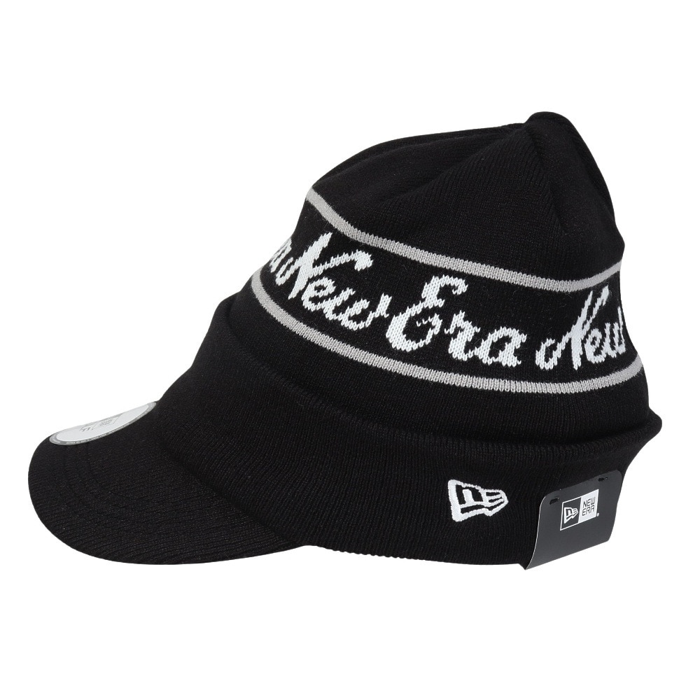 ニューエラ（NEW ERA）（メンズ、レディース）ゴルフ バイザーニット ジャカード オールドロゴ 14326229