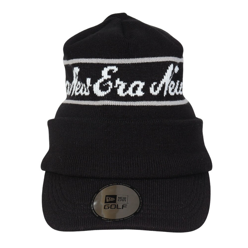 ニューエラ（NEW ERA）（メンズ、レディース）ゴルフ バイザーニット ジャカード オールドロゴ 14326229
