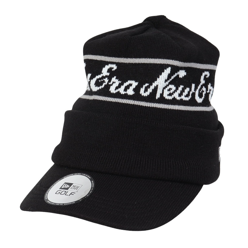 ニューエラ（NEW ERA）（メンズ、レディース）ゴルフ バイザーニット ジャカード オールドロゴ 14326229