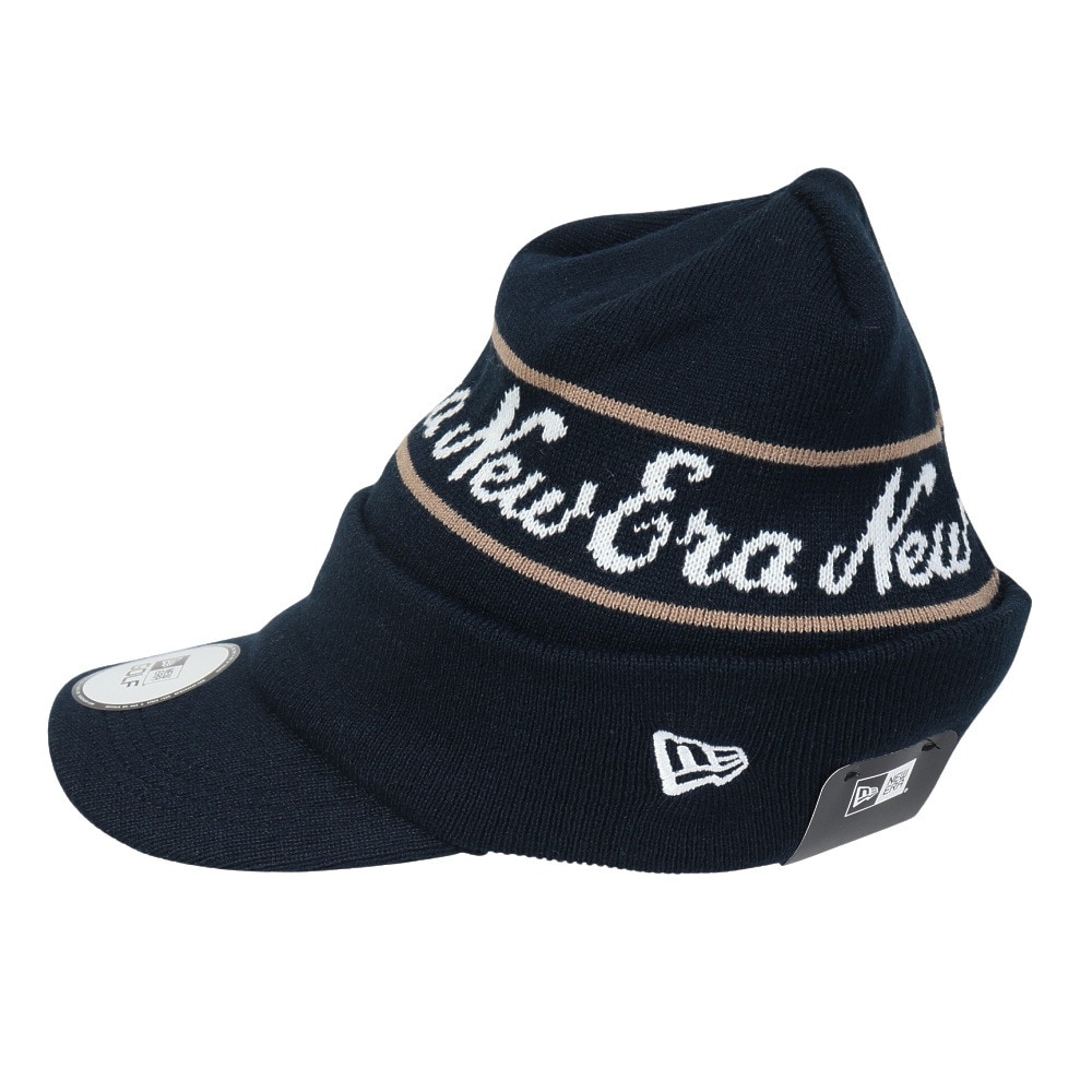 ニューエラ（NEW ERA）（メンズ、レディース）ゴルフ バイザーニット ジャカード オールドロゴ 14326228