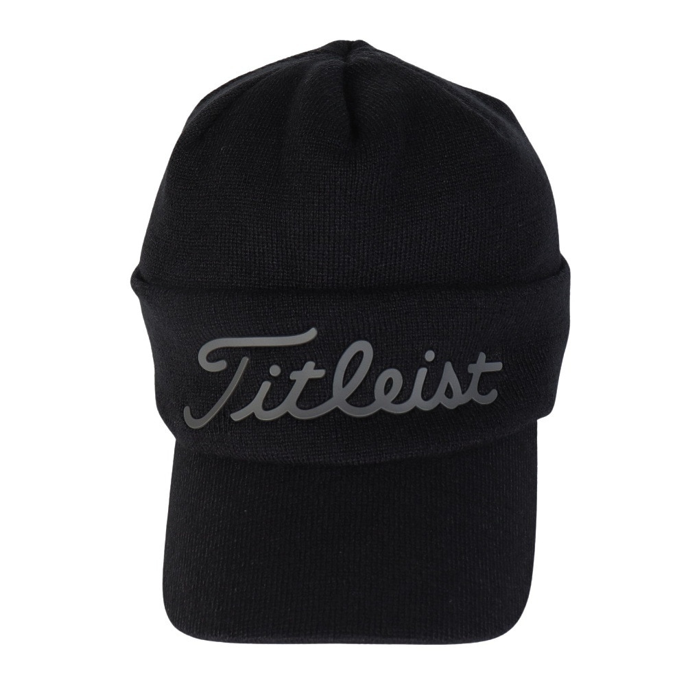 タイトリスト（TITLEIST）（メンズ）ゴルフ 24 イヤーウォーマーキャップ BK TH24WMEW-0