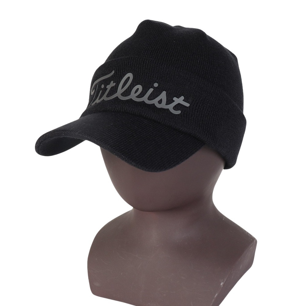 タイトリスト（TITLEIST）（メンズ）ゴルフ 24 イヤーウォーマーキャップ BK TH24WMEW-0