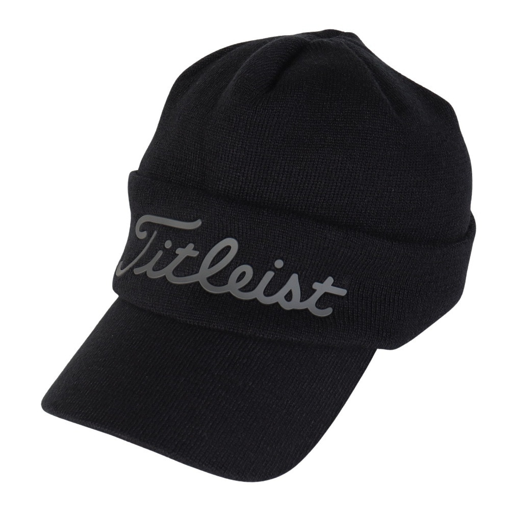タイトリスト（TITLEIST）（メンズ）ゴルフ 24 イヤーウォーマーキャップ BK TH24WMEW-0