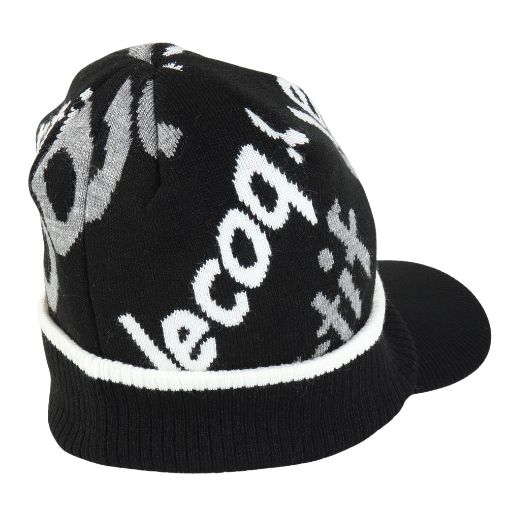 ルコックスポルティフ（lecoqsportif）（メンズ）ゴルフ ニットキャップ LG4FCP40M BK00