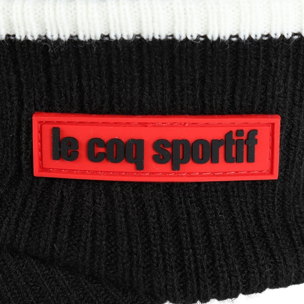 ルコックスポルティフ（lecoqsportif）（メンズ）ゴルフ ニットキャップ LG4FCP40M BK00