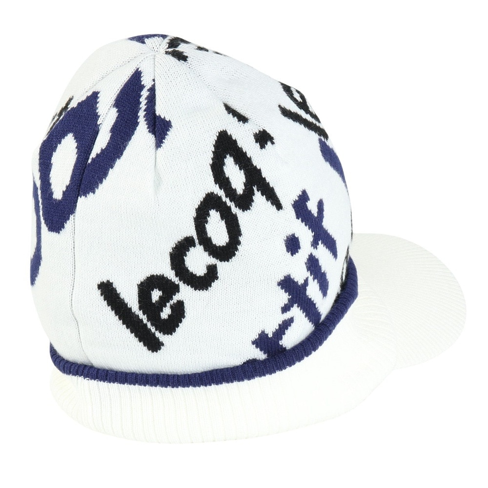ルコックスポルティフ（lecoqsportif）（メンズ）ゴルフ ニットキャップ LG4FCP40M WH00