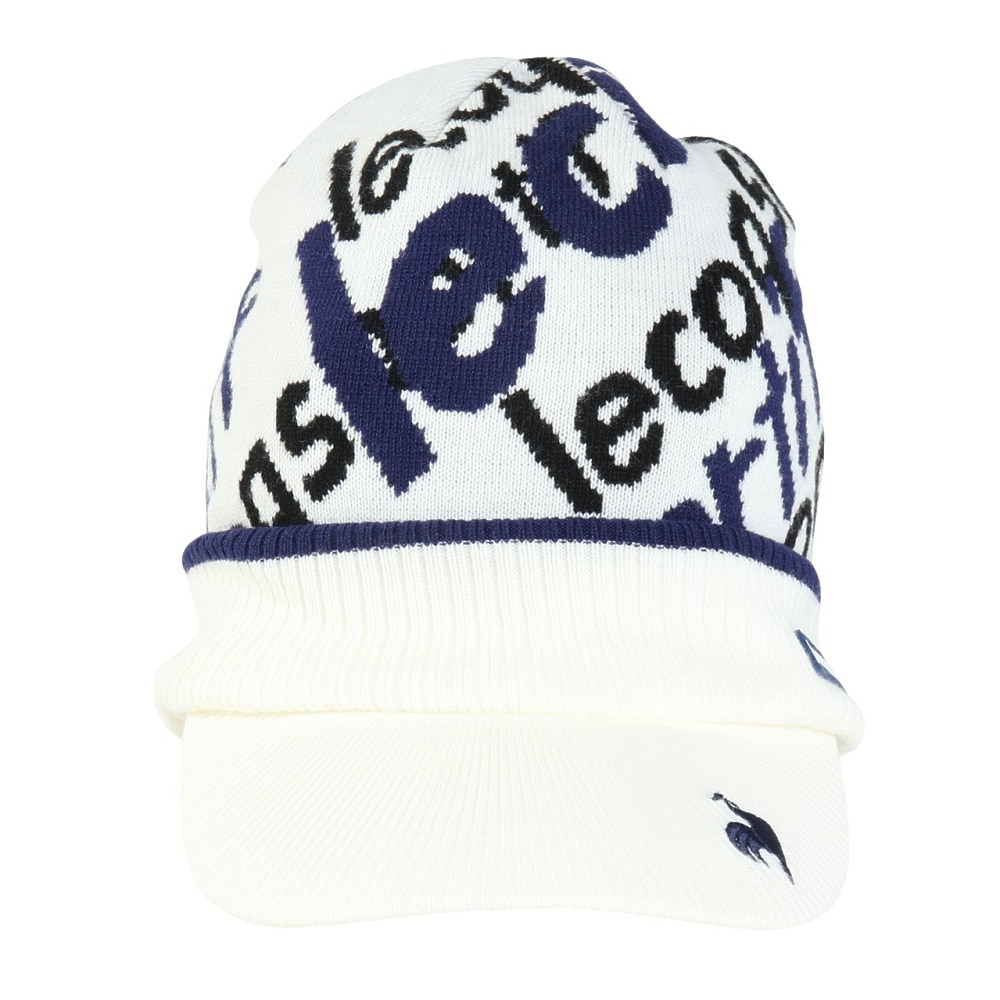ルコックスポルティフ（lecoqsportif）（メンズ）ゴルフ ニットキャップ LG4FCP40M WH00