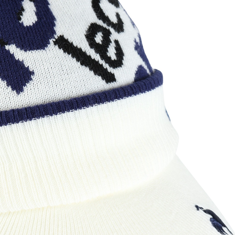 ルコックスポルティフ（lecoqsportif）（メンズ）ゴルフ ニットキャップ LG4FCP40M WH00