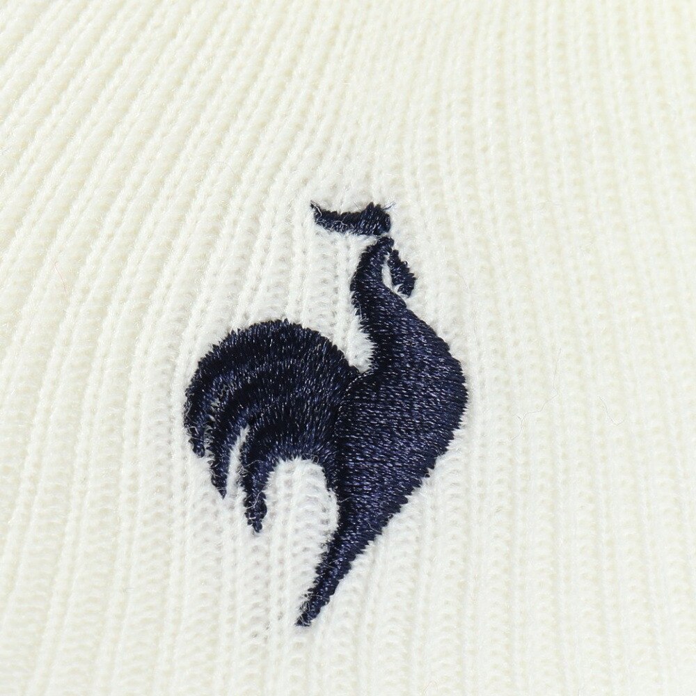 ルコックスポルティフ（lecoqsportif）（メンズ）ゴルフ ニットキャップ LG4FCP40M WH00