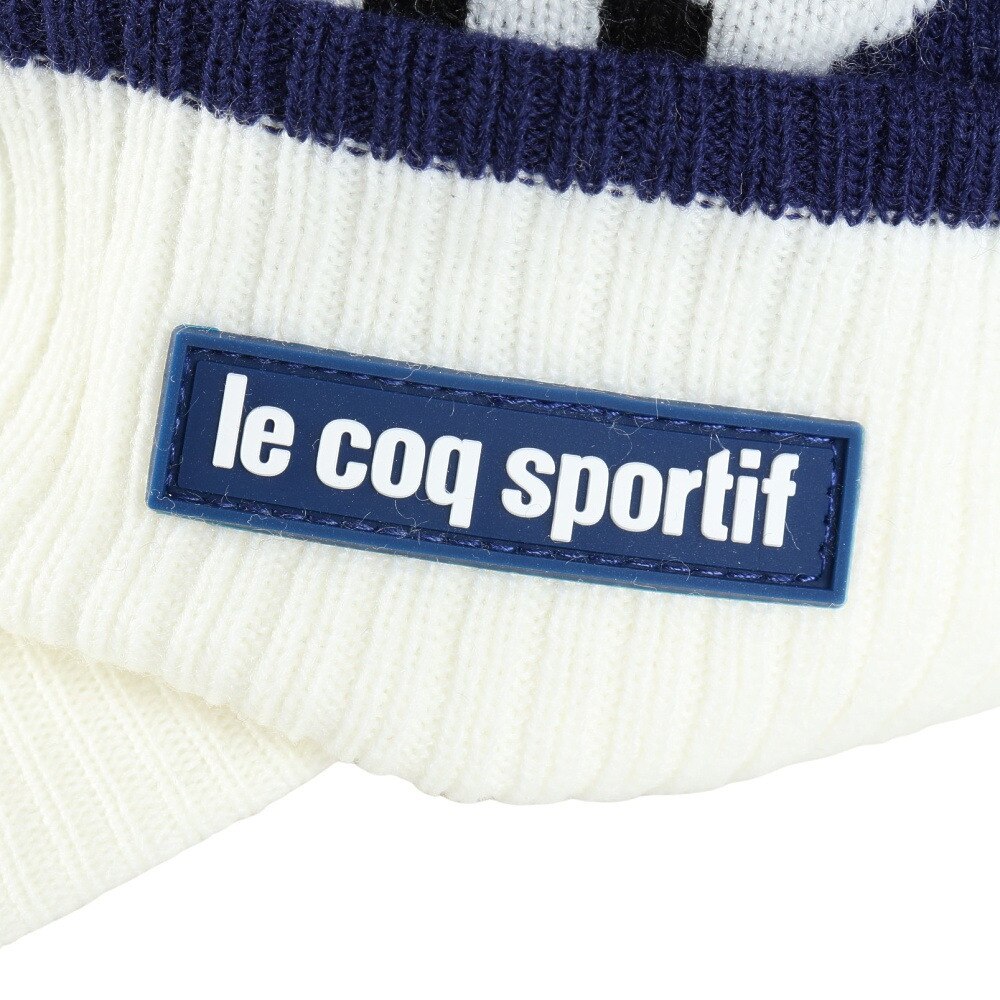 ルコックスポルティフ（lecoqsportif）（メンズ）ゴルフ ニットキャップ LG4FCP40M WH00