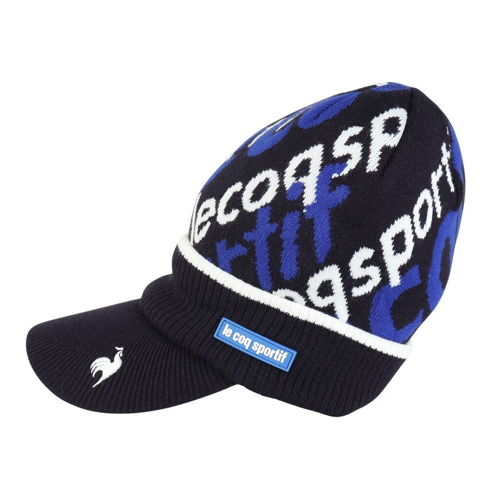 ルコックスポルティフ（lecoqsportif）（メンズ）ゴルフ ニットキャップ LG4FCP40M NV00
