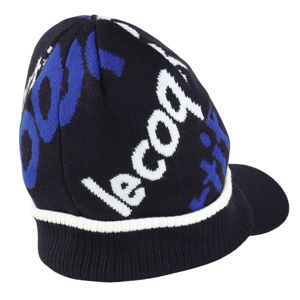 ルコックスポルティフ（lecoqsportif）（メンズ）ゴルフ ニットキャップ LG4FCP40M NV00
