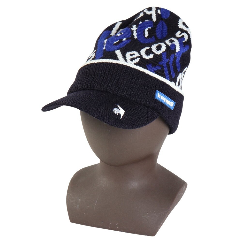 ルコックスポルティフ（lecoqsportif）（メンズ）ゴルフ ニットキャップ LG4FCP40M NV00