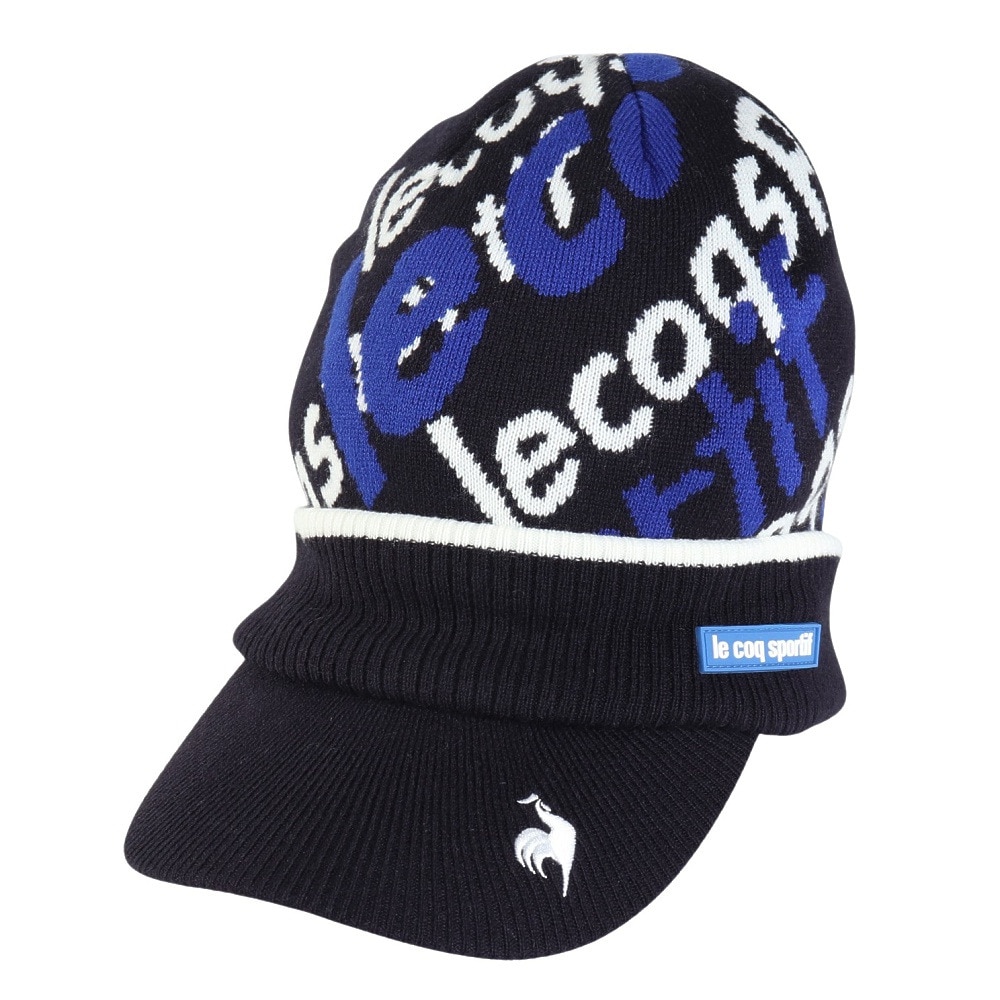 ルコックスポルティフ（lecoqsportif）（メンズ）ゴルフ ニットキャップ LG4FCP40M NV00