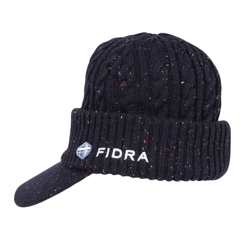 フィドラ（FIDRA）（メンズ）ゴルフ ジャズネップ ツバ付き ニット帽 FD5UVC05 NVY