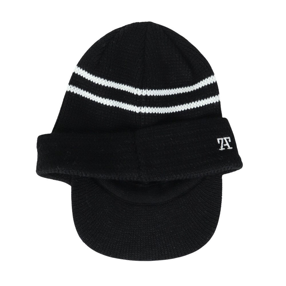トミーアーマー（Tommy Armour）（メンズ）ゴルフ ツバ付き ニットキャップ TAST25F040002 BLK