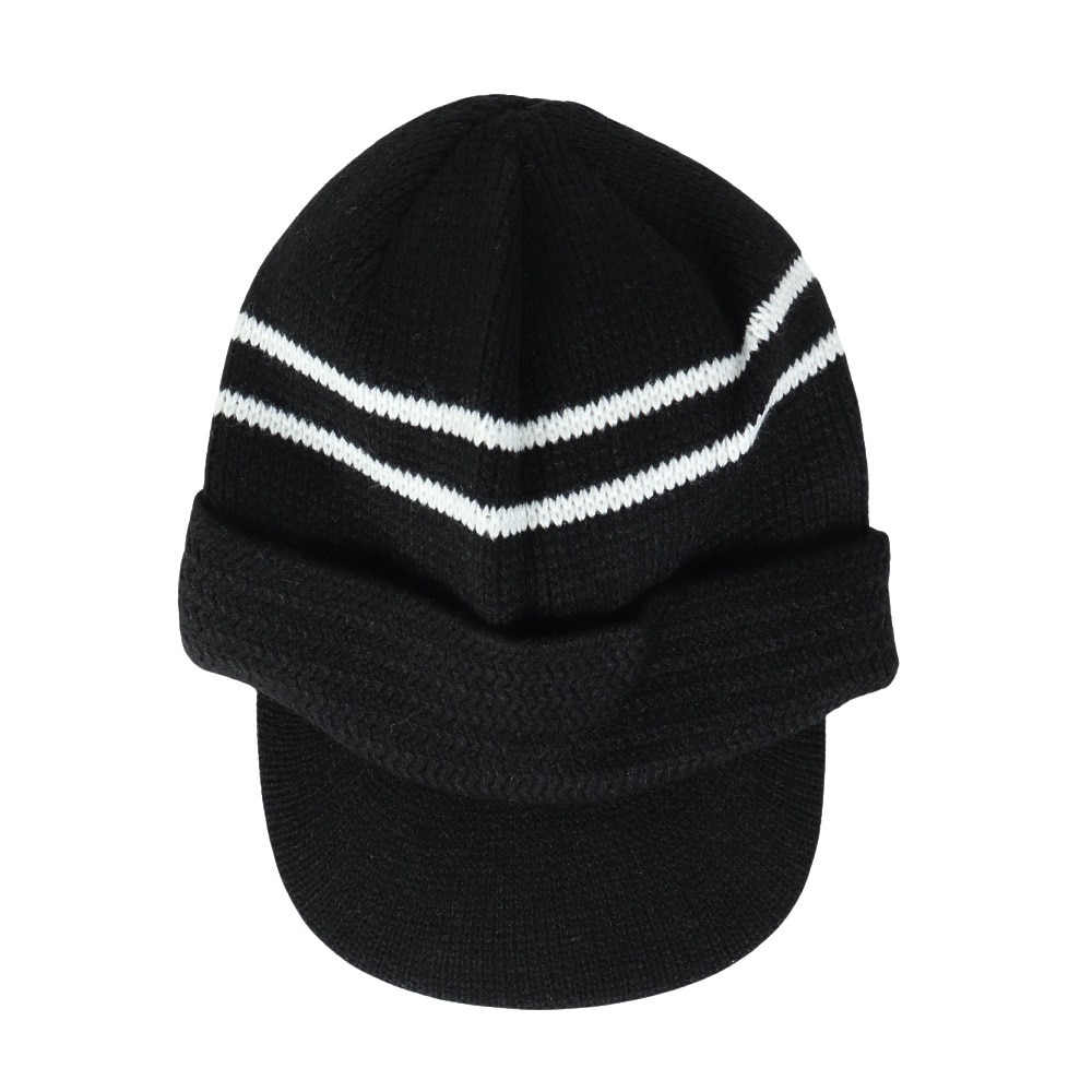 トミーアーマー（Tommy Armour）（メンズ）ゴルフ ツバ付き ニットキャップ TAST25F040002 BLK