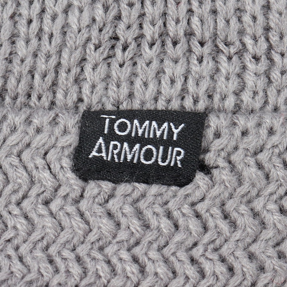トミーアーマー（Tommy Armour）（メンズ）ゴルフ ツバ付き ニットキャップ TAST25F040002 GRY