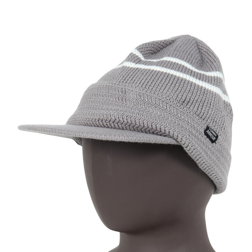 トミーアーマー（Tommy Armour）（メンズ）ゴルフ ツバ付き ニットキャップ TAST25F040002 GRY