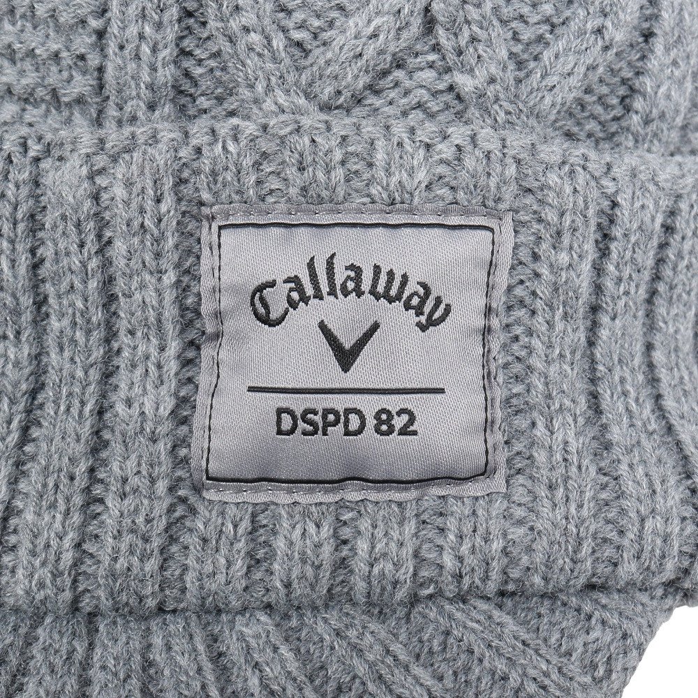 キャロウェイ（CALLAWAY）（メンズ）ゴルフ 定番 ツバ付き ニットキャップ C25291121-1021