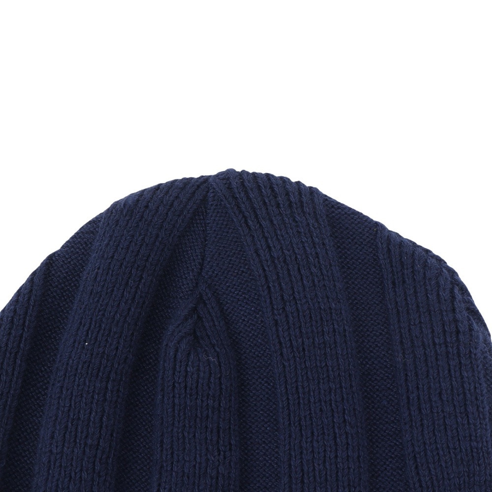 アディダス（adidas）（メンズ）帽子 ロゴ リブ仕上げニットビーニー