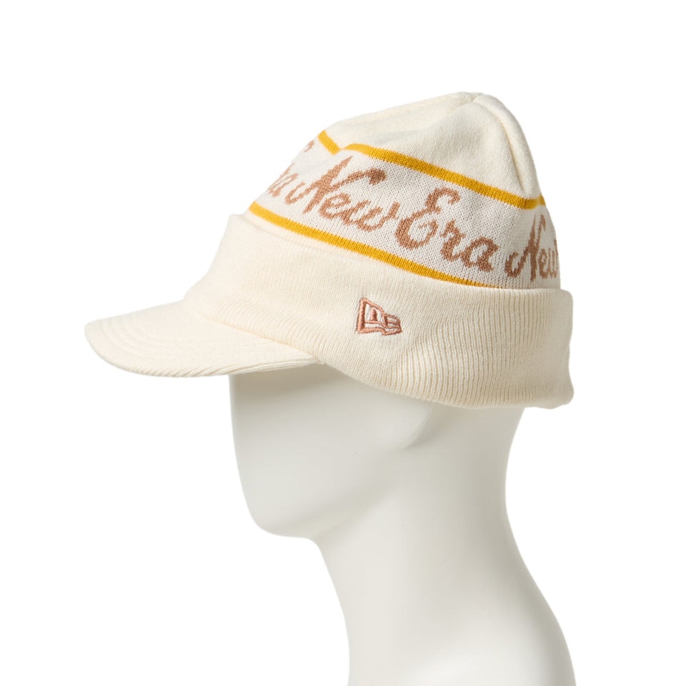 ニューエラ（NEW ERA）（メンズ、レディース）帽子 バイザーニットキャップ 14669033