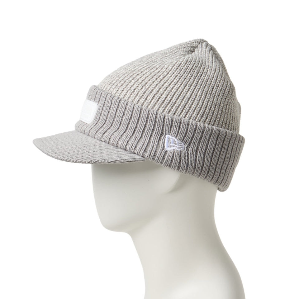 ニューエラ（NEW ERA）（メンズ、レディース）帽子 バイザーニットキャップ TPU ロゴ 14669030