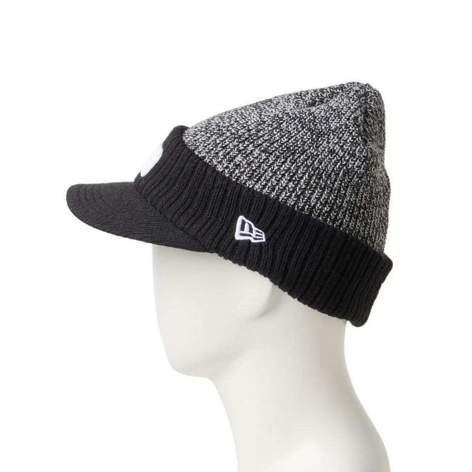 ニューエラ（NEW ERA）（メンズ、レディース）帽子 バイザーニットキャップ TPU ロゴ 14669031