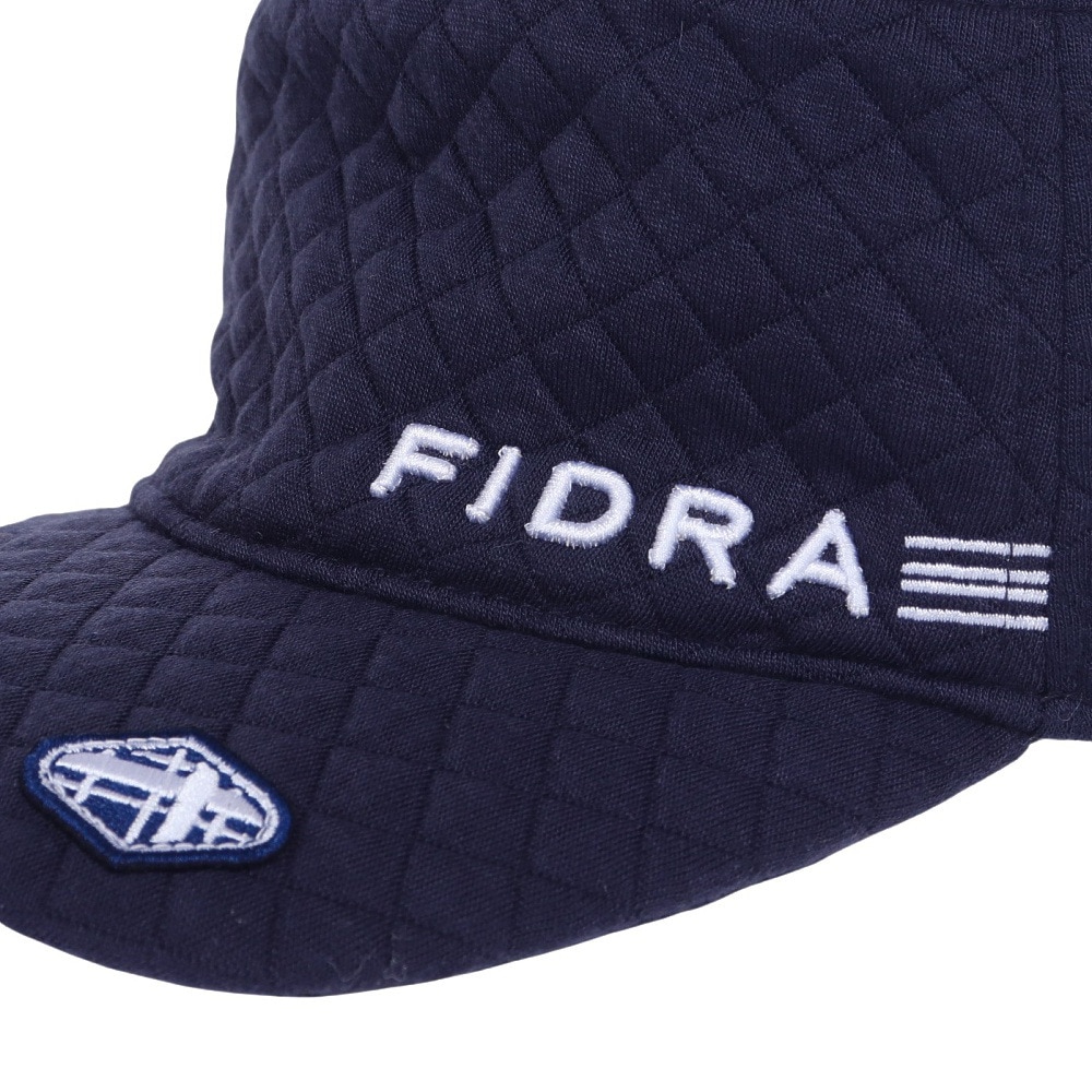 フィドラ（FIDRA）（メンズ）ゴルフ キルティング ワークキャップ FD5QVA08 NVY