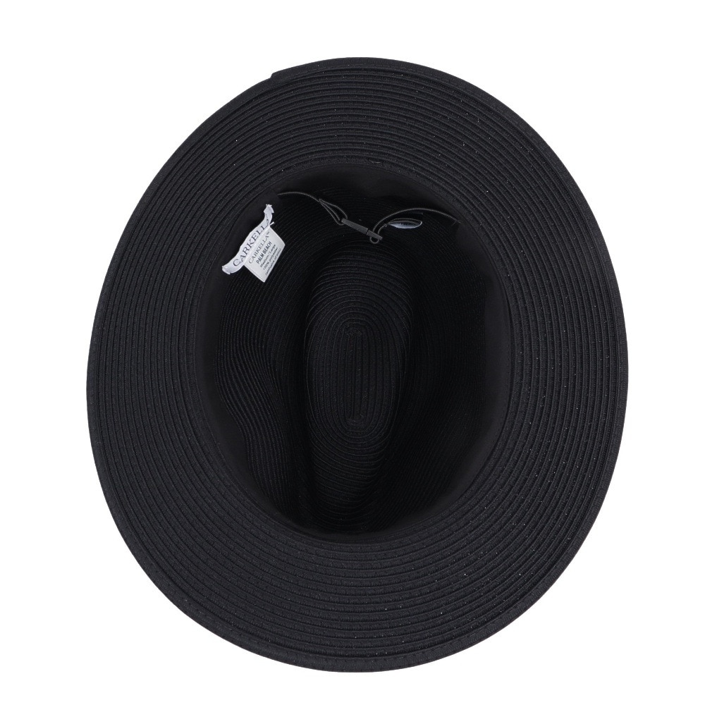 ワラルーハット（Wallaroohat）（メンズ、レディース）ゴルフ ハット パーム・ビーチ PLMBCHM BLK
