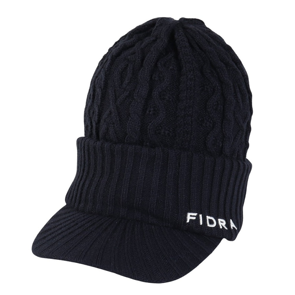 フィドラ（FIDRA）（メンズ）ゴルフ ツバ付き ニット帽 FD5SVA11 NVY