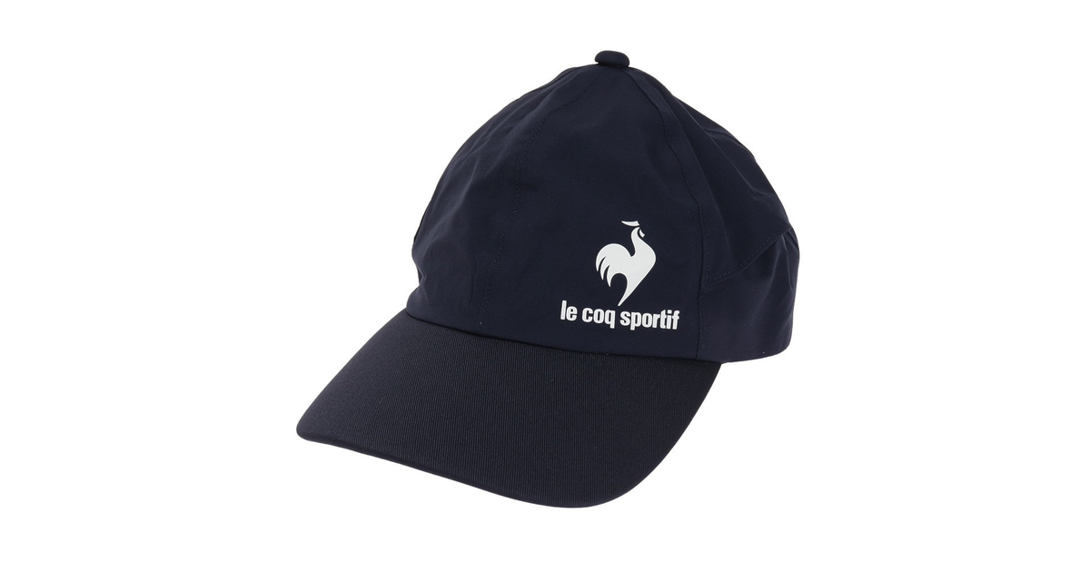 ルコックゴルフ ゴルフウェア 春 夏 ゴルフ レインキャップ QGBTJC30 耐水性 透湿性 メンズ le coq GOLF レインウェア 新作ウエア