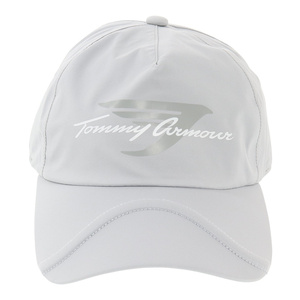 トミーアーマー（Tommy Armour）（メンズ）ゴルフ NYLON RAIN レイン キャップ 雨 帽子 TAST22S042180 GRY