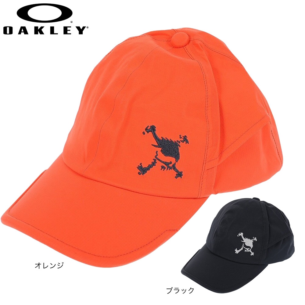 オークリー（OAKLEY）（メンズ）ゴルフ Skull Rain Cap レイン キャップ 雨 帽子 23.0 FOS901387-02E