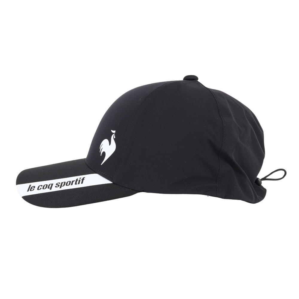 ルコックスポルティフ（lecoqsportif）（メンズ）ゴルフ レインキャップ QGBXJC30 BK00