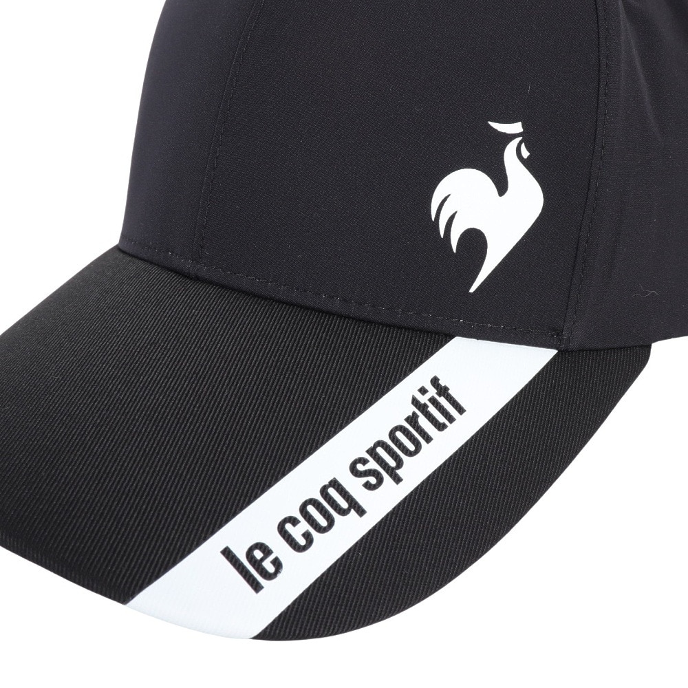 ルコックスポルティフ（lecoqsportif）（メンズ）ゴルフ レインキャップ QGBXJC30 BK00