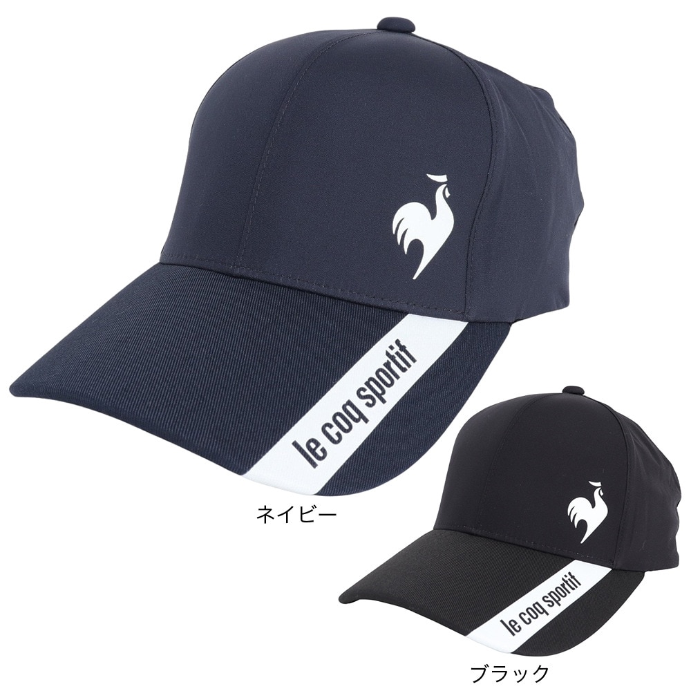 ルコックスポルティフ（lecoqsportif）（メンズ）ゴルフ レインキャップ QGBXJC30 BK00