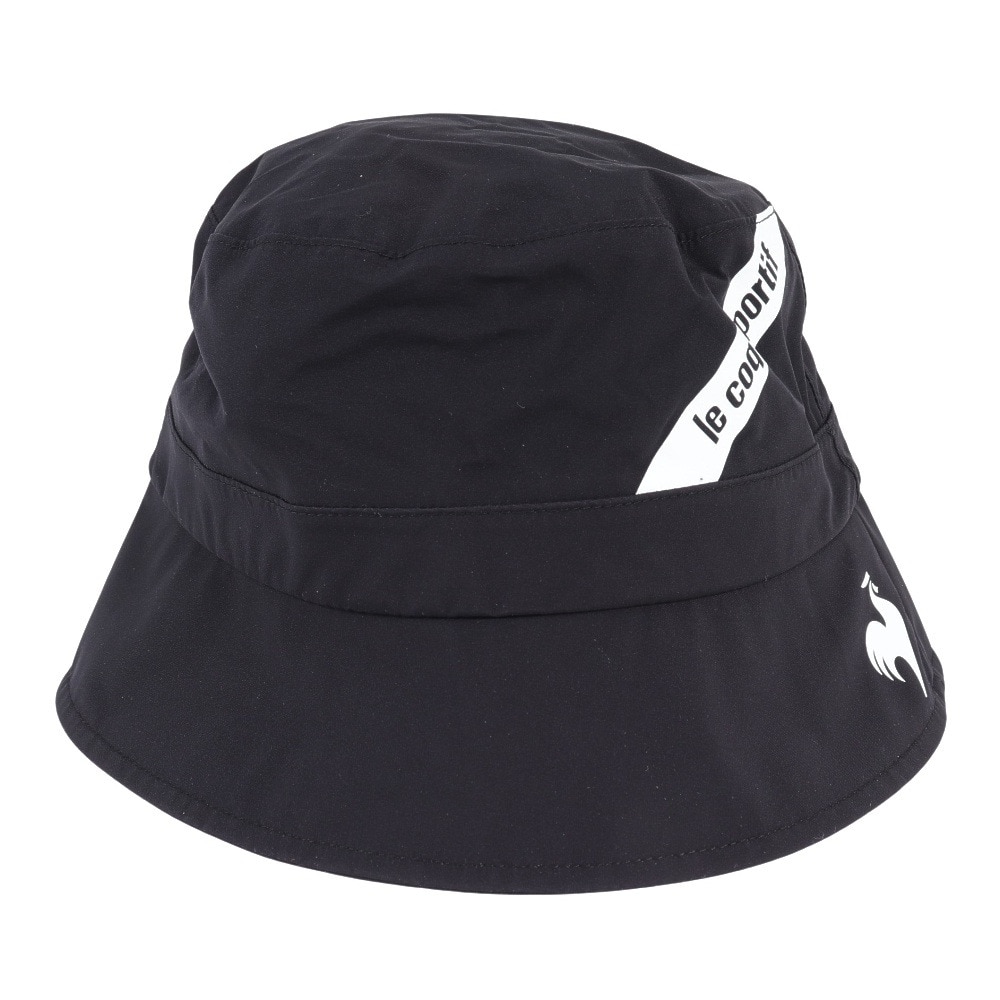 ルコックスポルティフ（lecoqsportif）（メンズ）ゴルフ 撥水 レインハット QGBXJC70 BK00