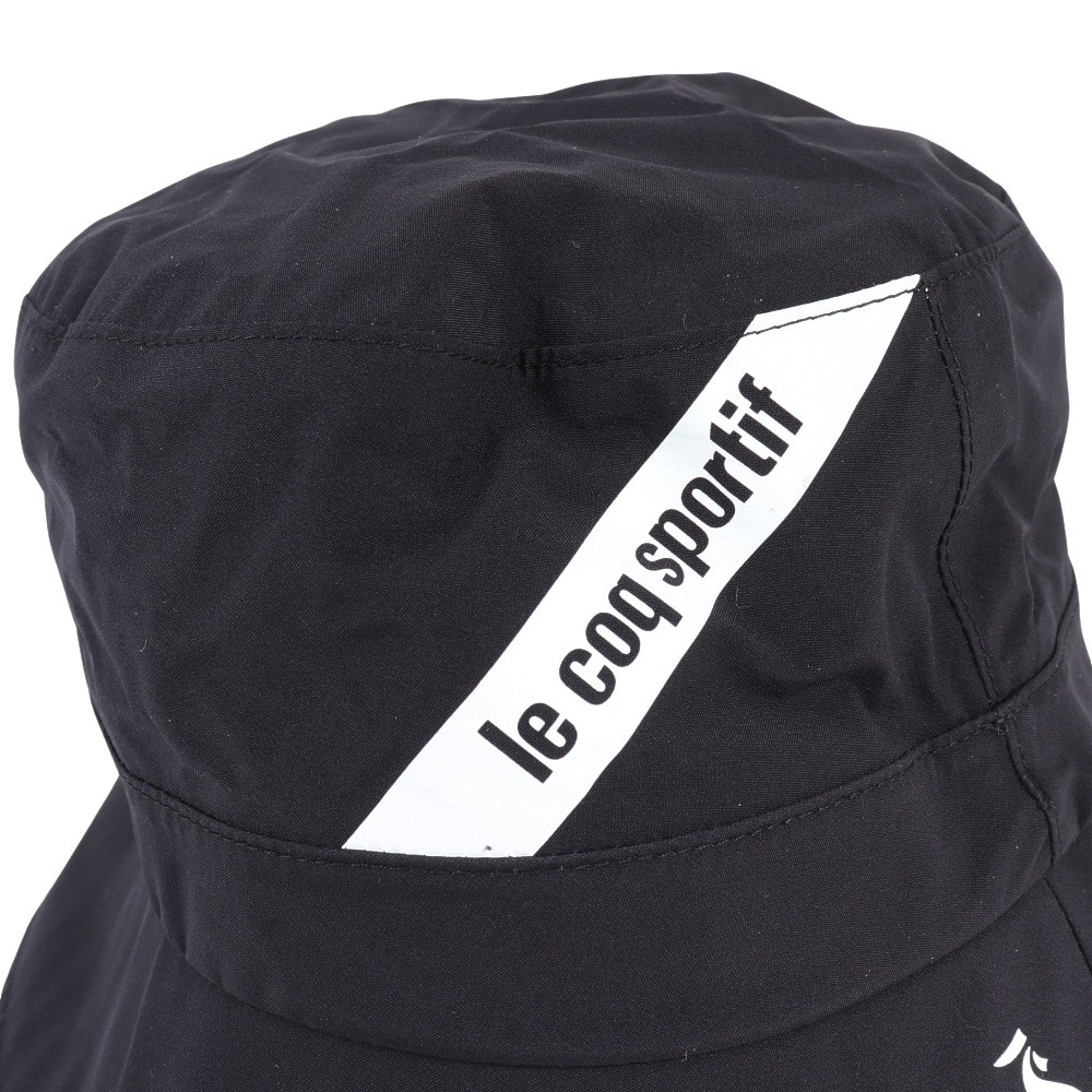 ルコックスポルティフ（lecoqsportif）（メンズ）ゴルフ 撥水 レインハット QGBXJC70 BK00