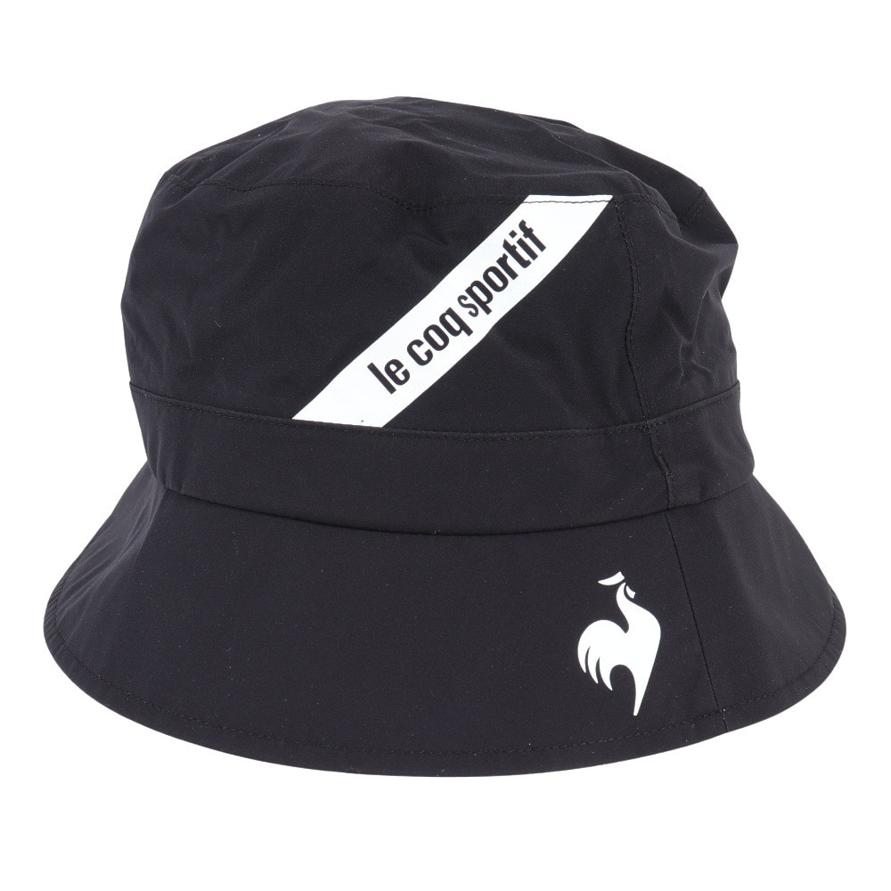 ルコックスポルティフ（lecoqsportif）（メンズ）ゴルフ 撥水 レインハット QGBXJC70 BK00