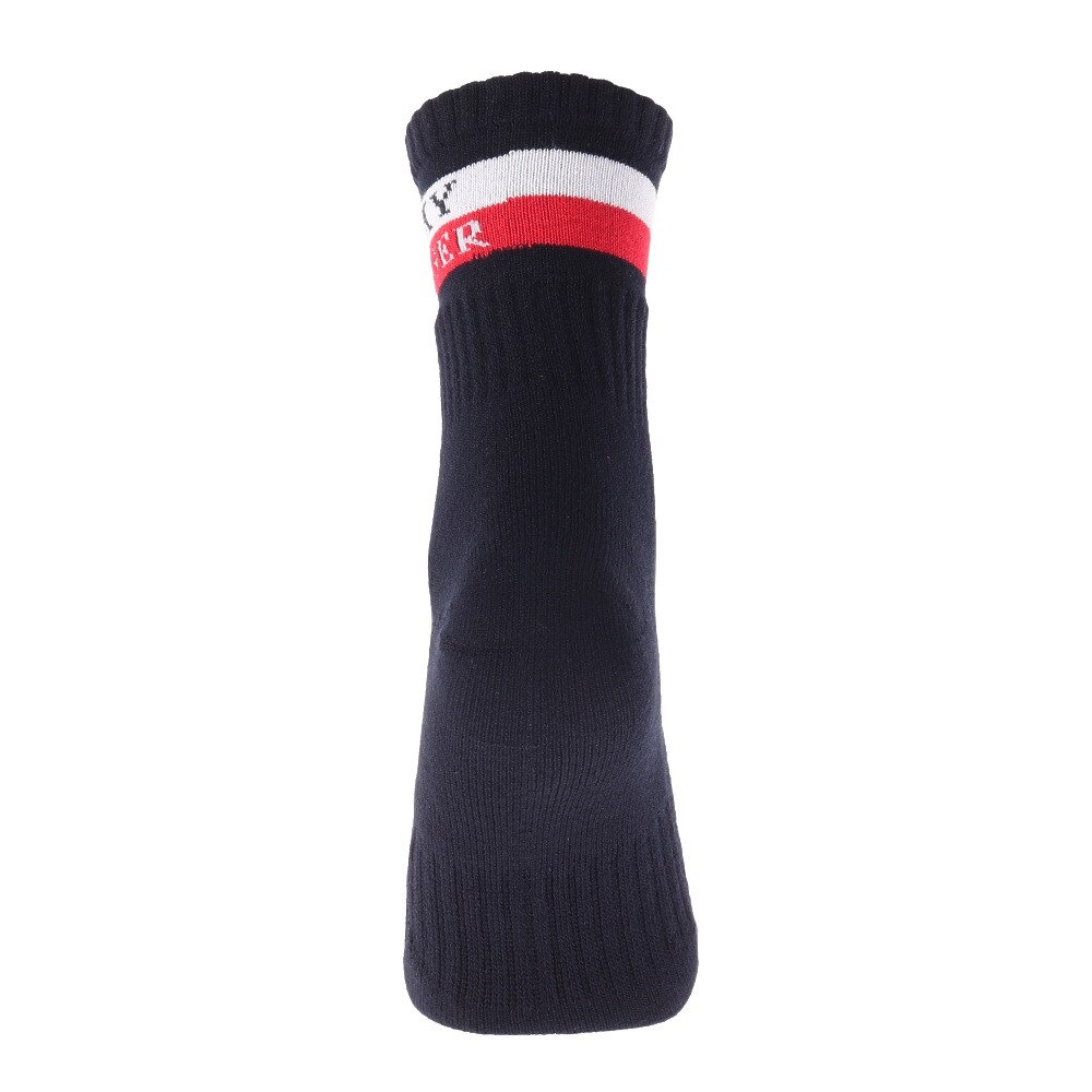 トミー ヒルフィガー ゴルフ（TOMMY HILFIGER GOLF）（メンズ）ゴルフ 吸水速乾 抗菌防臭 ミドルソックス THMB011F-NVY