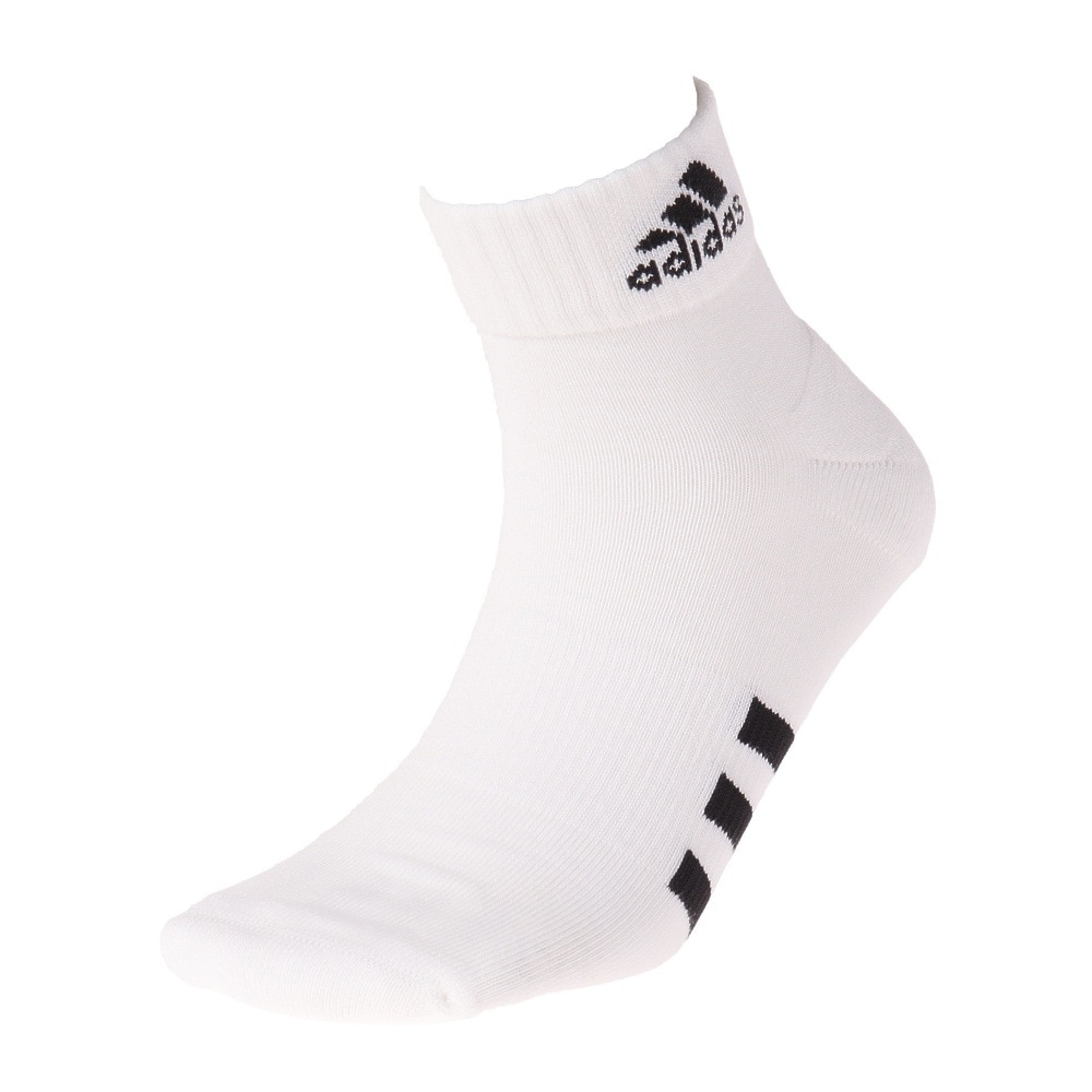 アディダス（adidas）（メンズ）ゴルフ アンクル丈 クッションソックス EMI05-GT5970ホワイト