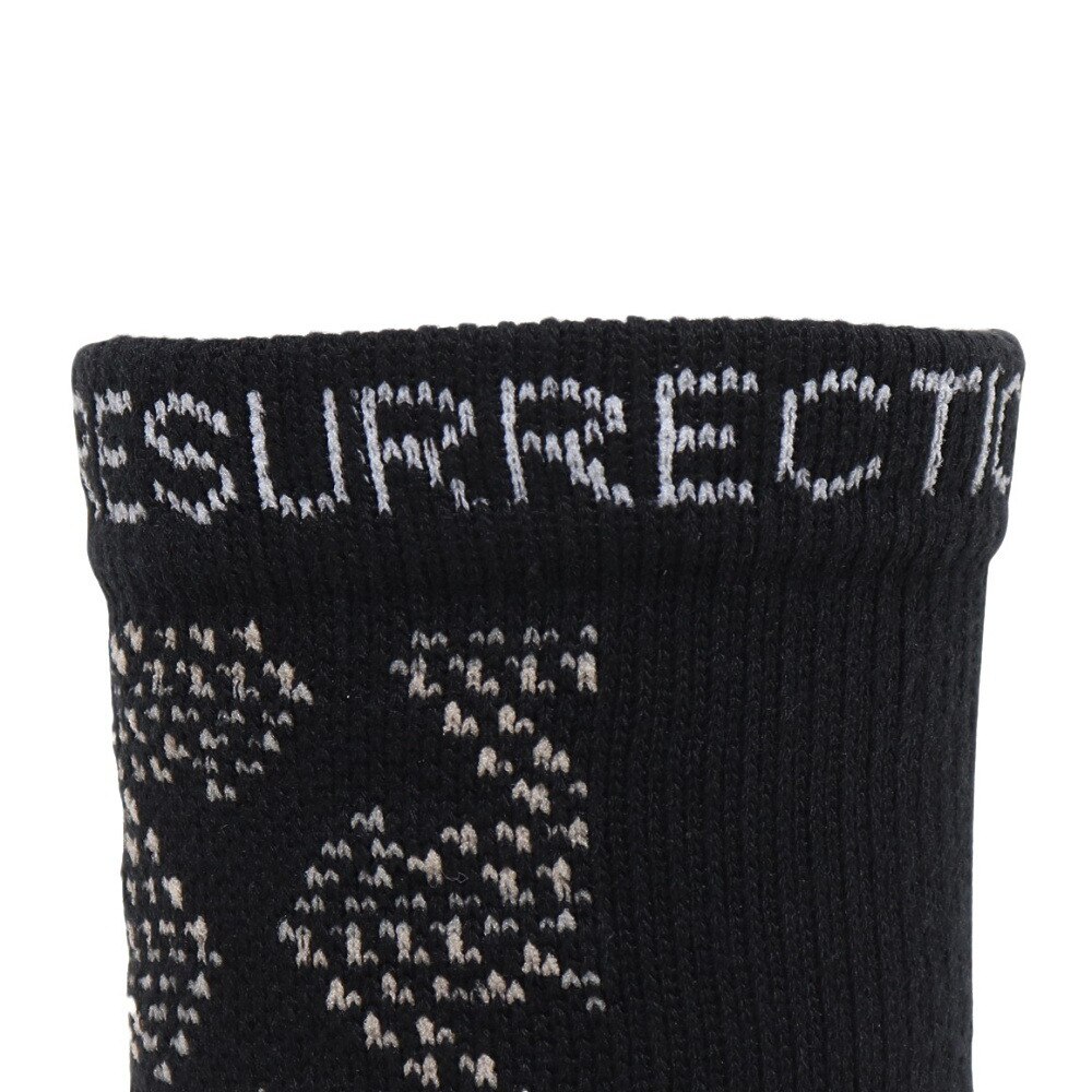 レザレクション（Resurrection）（メンズ）GMミドルソックス RR2-2SO-M01-1 BLK