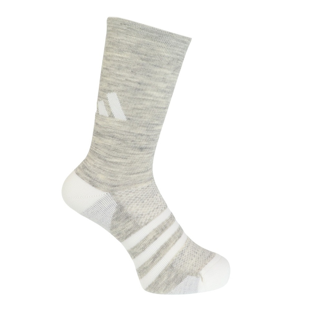 アディダス（adidas）（メンズ）ゴルフ ソックス 防寒 クルー丈 ウール ウォームソックス DKL37-II8138GRY