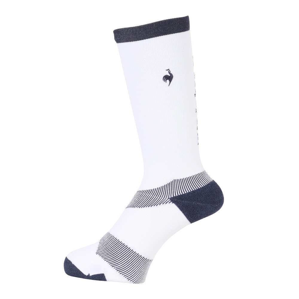 ルコックスポルティフ（lecoqsportif）（メンズ）ゴルフ レギュラー丈 MoveSox ソックス QGBWJB05 WH00